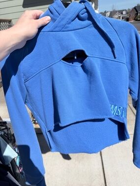 Gymshark Royal Blue Hooded Pullover